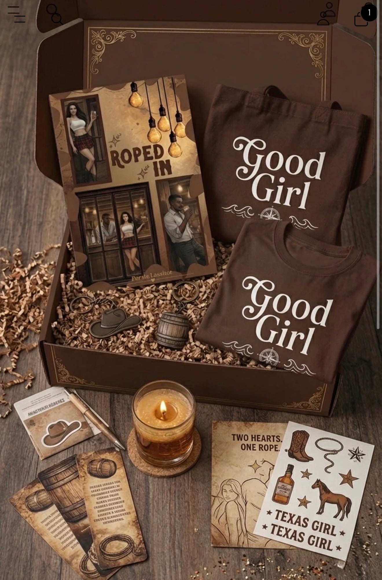 Exclusive Roped in Good Girl PR Box ONLY 6 available